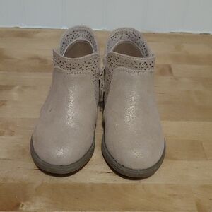 Kelly & Katie Kids Shimmering Beige Boots